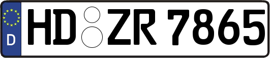 HD-ZR7865