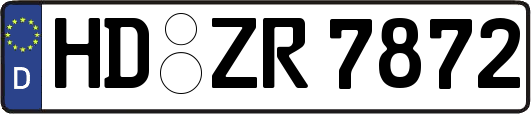 HD-ZR7872