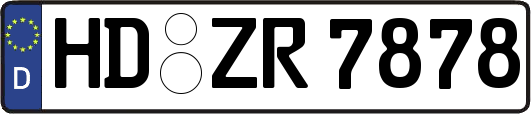 HD-ZR7878