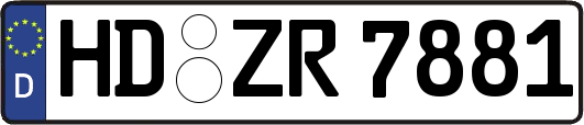 HD-ZR7881