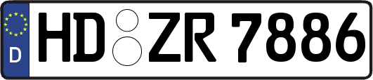 HD-ZR7886