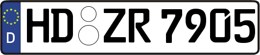 HD-ZR7905