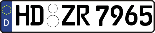 HD-ZR7965