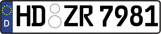 HD-ZR7981
