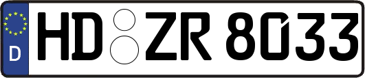 HD-ZR8033