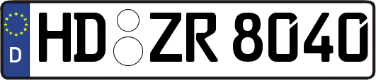 HD-ZR8040