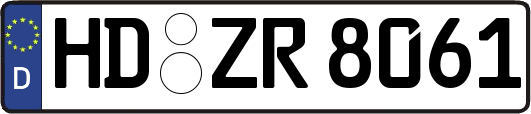 HD-ZR8061