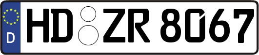 HD-ZR8067