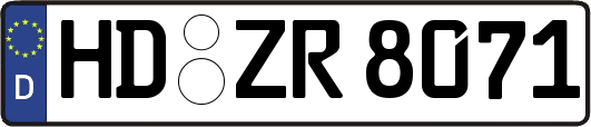 HD-ZR8071