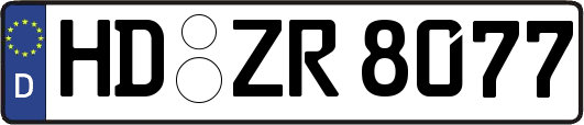 HD-ZR8077