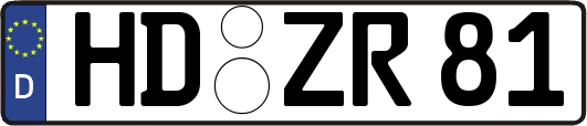 HD-ZR81
