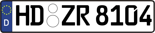 HD-ZR8104