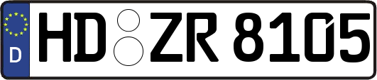 HD-ZR8105
