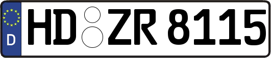 HD-ZR8115