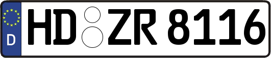HD-ZR8116