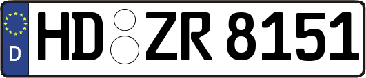 HD-ZR8151
