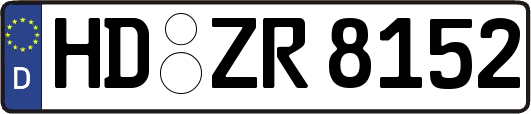 HD-ZR8152