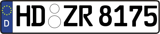 HD-ZR8175
