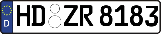 HD-ZR8183