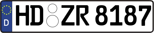 HD-ZR8187
