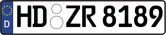 HD-ZR8189