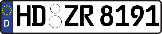 HD-ZR8191