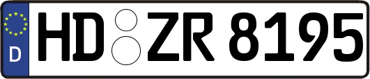 HD-ZR8195