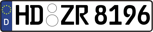 HD-ZR8196