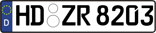 HD-ZR8203