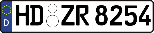 HD-ZR8254