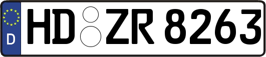 HD-ZR8263