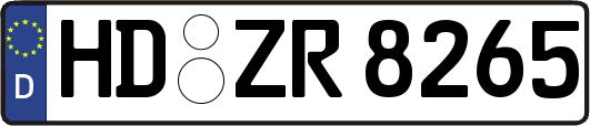 HD-ZR8265