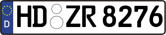 HD-ZR8276
