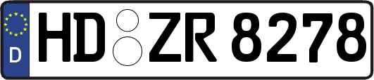 HD-ZR8278