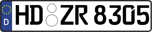 HD-ZR8305