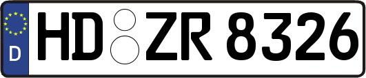 HD-ZR8326