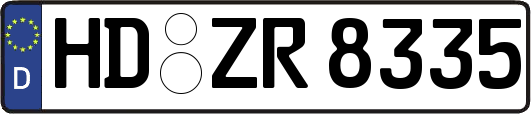 HD-ZR8335
