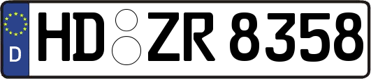 HD-ZR8358