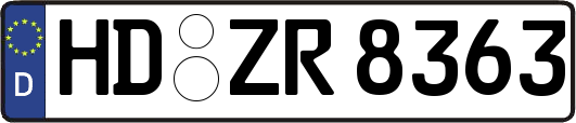 HD-ZR8363