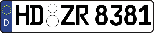 HD-ZR8381