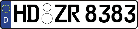 HD-ZR8383