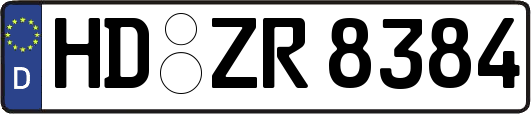 HD-ZR8384
