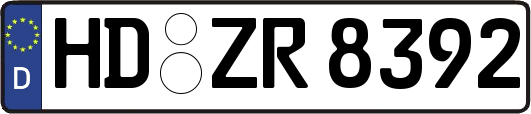 HD-ZR8392