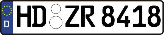HD-ZR8418