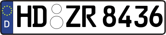 HD-ZR8436