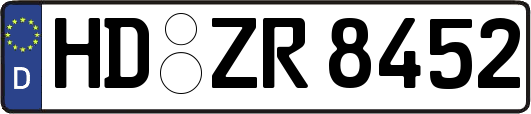 HD-ZR8452