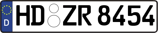HD-ZR8454
