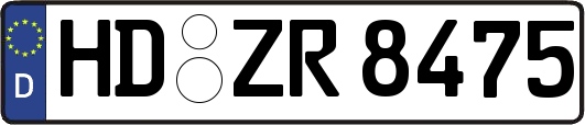 HD-ZR8475