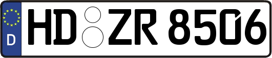 HD-ZR8506