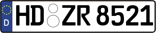 HD-ZR8521